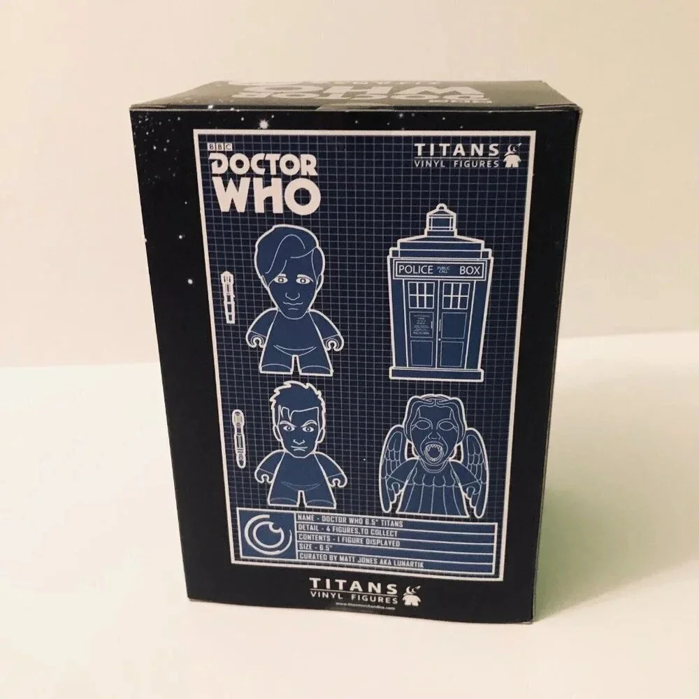 2012 Titan Doctor Who 10th Doctor With Glasses Vinyl Figure Toys Dr Who - Picture 7 of 12